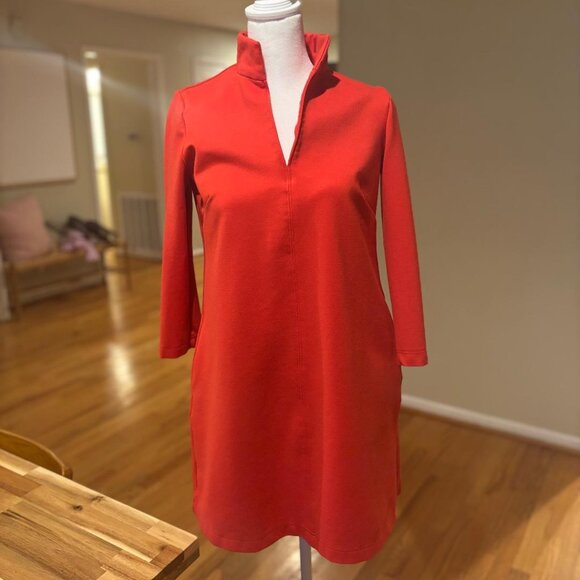 TUCKERNUCK Poppy Red Pointe Clifton Dress (Size XS) - Picture 8 of 10